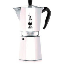 Italiaanse koffiemaker - BIALETTI - Moka Express - Alle vuren behalve inductie - 12 kopjes - 770 ml - RVS