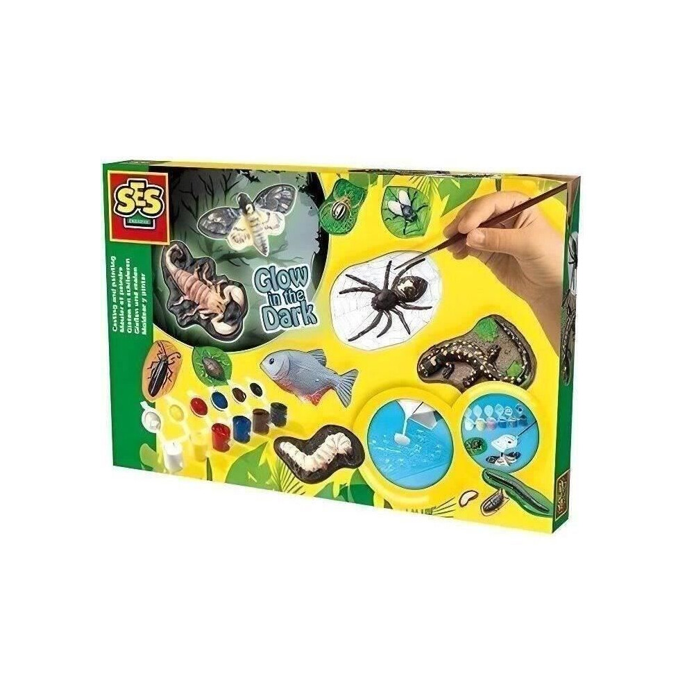 Ses Creative Unisex Multicolor Casting & Painting - Scary Animals | Size: 1 Pack - Image 6