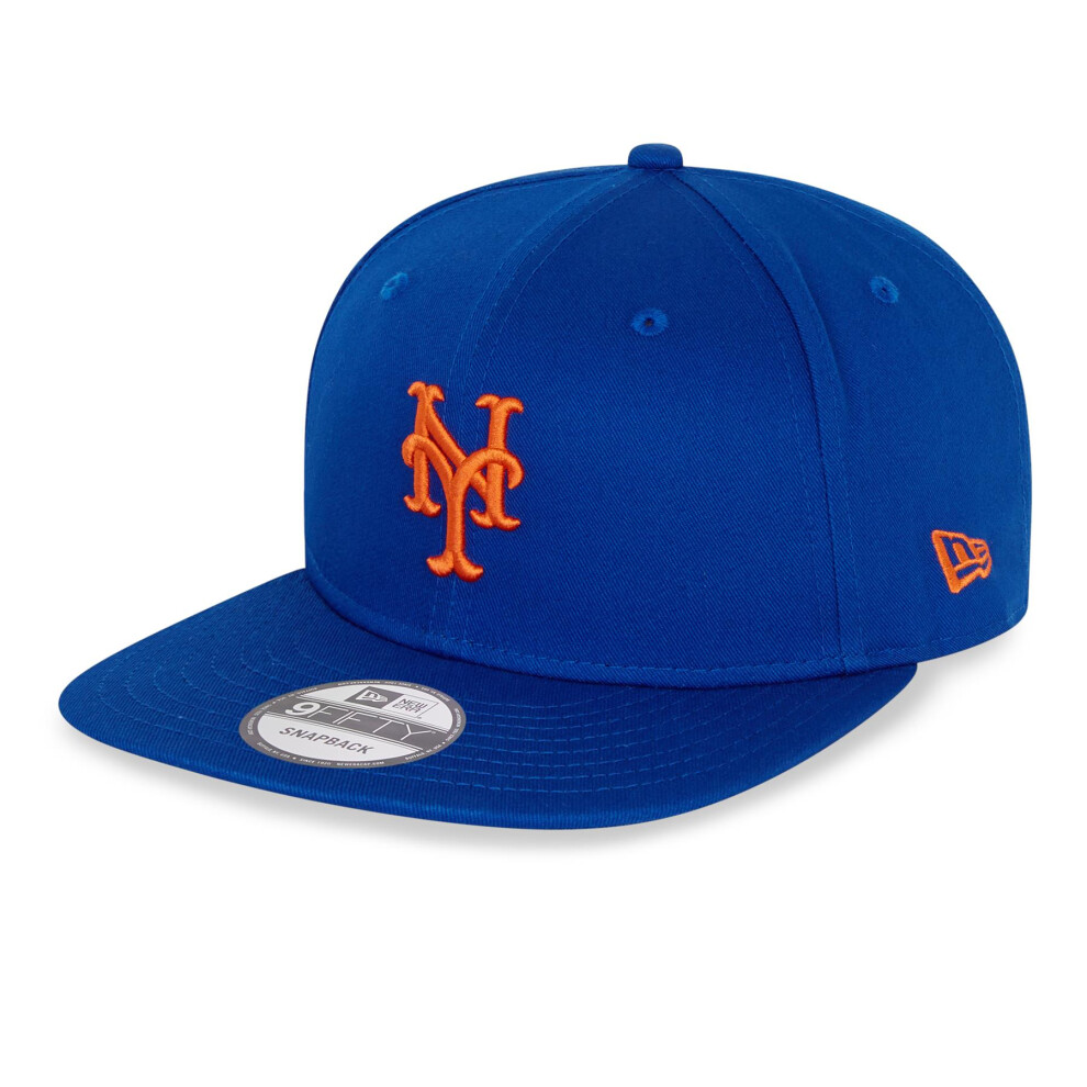 New Era (S/M, Blue) New York Mets Otc 9Fifty Stretch Adjustable Snapback Cap Hat - Blue