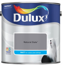 Dulux 500006 Du Matt Paint, 2.5 L - Natural Slate