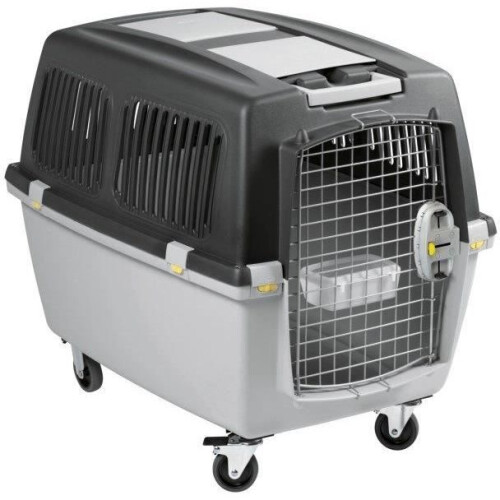 Pet carrier Gulliver 5 Transport Carrier Light Dark Grey Plastic