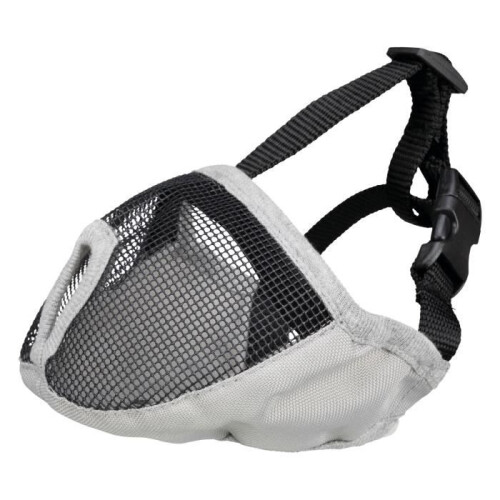 Trixie (S-M, Grey) Trixie Dog Muzzle - Short-Nosed Breeds
