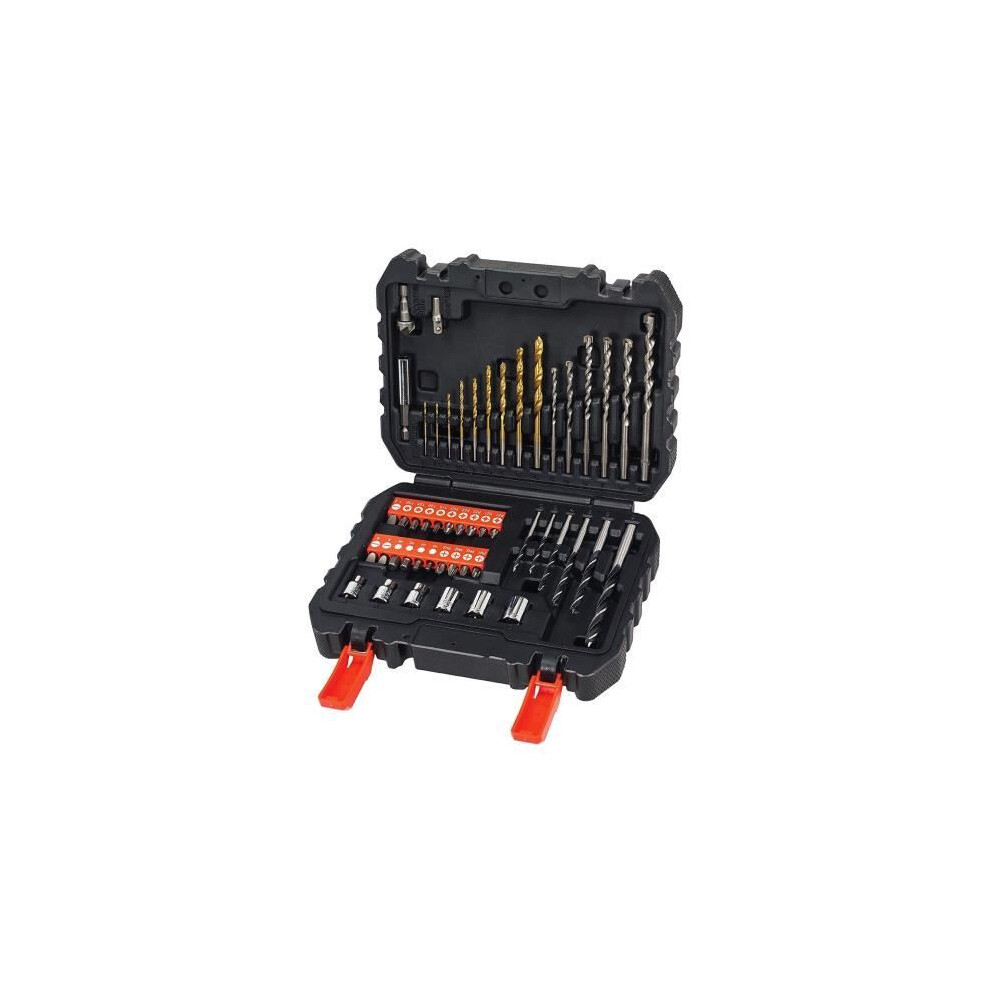Black + Decker A7188 Drill and Screwdriver Bit Set 50-Piece