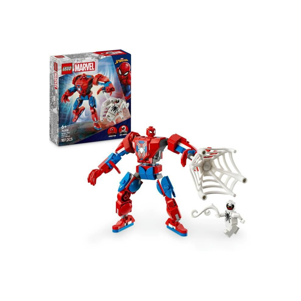 Lego Marvel Spider-Man Mech Vs. Anti-Venom Playset 76308 - Image 5