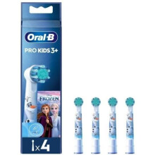 Oral-B Pro Disney Frozen Kids Electric Toothbrush Head 4 Pack - White