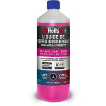 HAFR0005B Antifreeze Coolant for Car VW-Audi-Seat-Skoda G12, G12+, G12++, G13, G12 EVO 10-year 300k mile long life protection to -30C, Pink, 1 Litre