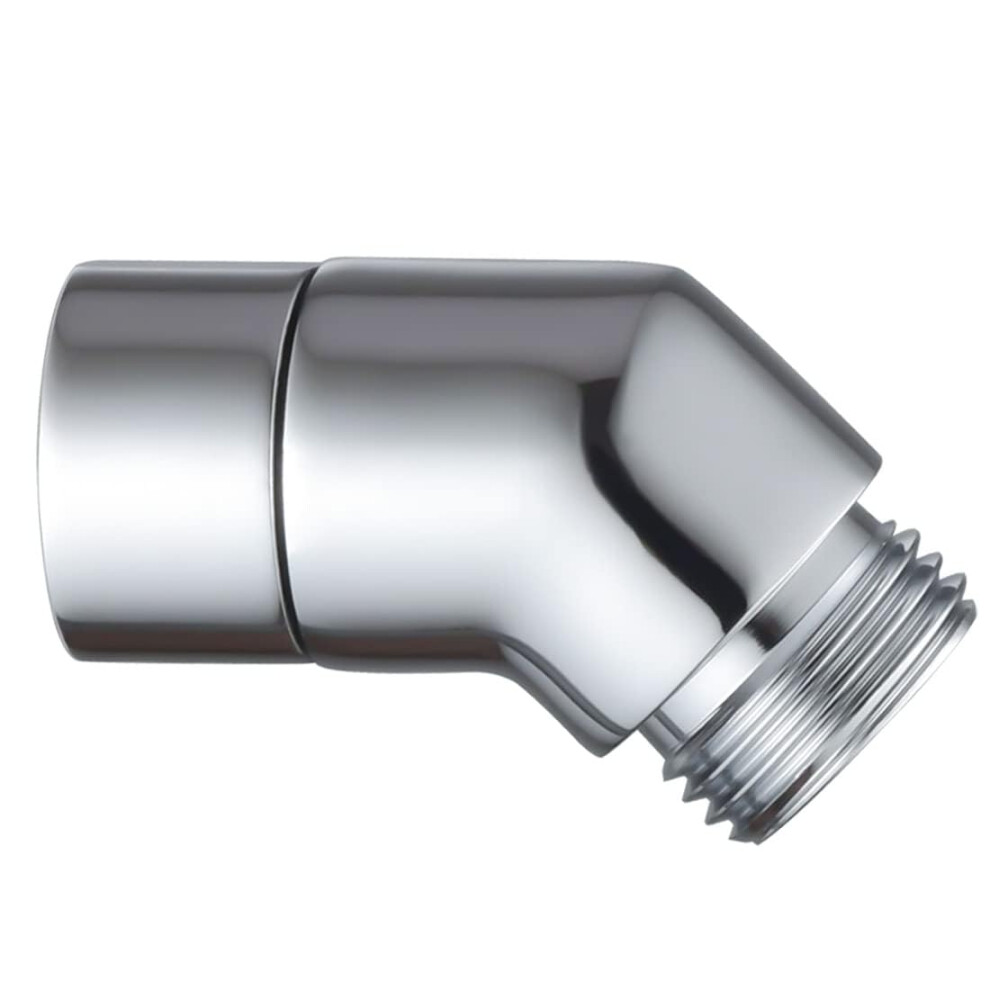 135 Degree Shower Head Adapter Solid Brass Chrome Arm Connector G1/2 Adjustable Angle 9169991236988