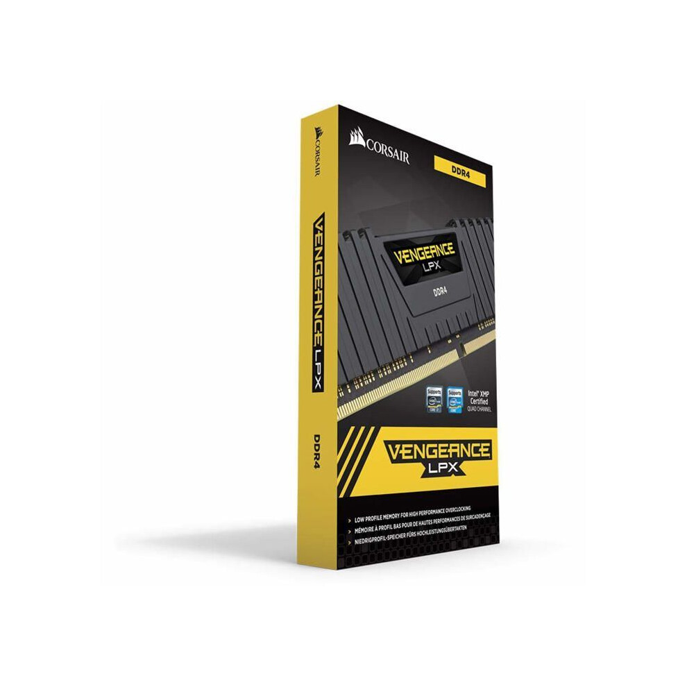 Corsair Vengeance Lpx 8Gb Ddr4 3200Mhz Pc4-25600 Cl16 Xmp 2.0 Amd Optimised Cmk8gx4m1z3200c16