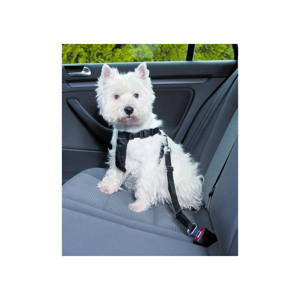 Car Harness, S: 30–60 Cm, Black - Harness Safety Trixie Dog 3060cm West -  car harness safety trixie dog 3060 cm west highland terrier sizes all