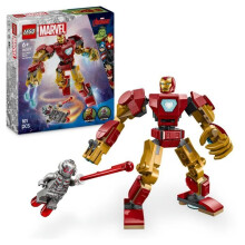 LEGO Marvel 76307 Iron Man gegen Ultron – Spielzeug mit Superhelden ab 6 Jahren