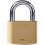Yale Yale Y110B/60/132/1 - Brass Padlock (60 mm) - Indoor Lock for Ladders, Shutter Doors, Tools - 3 Keys - Standard Security 1