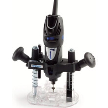 Dremel 335 Plunge Router Tool Attachment for Precision Routing, Cutting, Drilling and Trimming on Wood