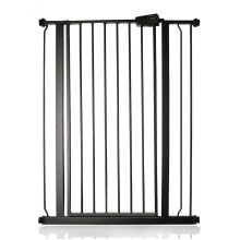 (Matt Black, 75cm - 82.6cm) Safetots Extra Tall Pressure Fit Gate