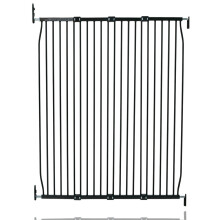 (130cm - 140cm, Black) Safetots Extra Tall Eco Screw Fit Baby Gate