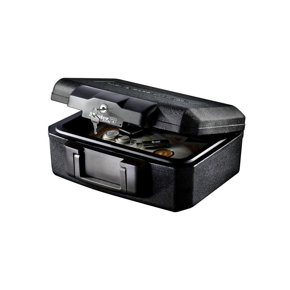 Master Lock L1200 Small Security Chest with Fire Protection