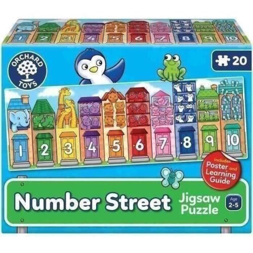 Orchard Number Street Jigsaw - Board Game