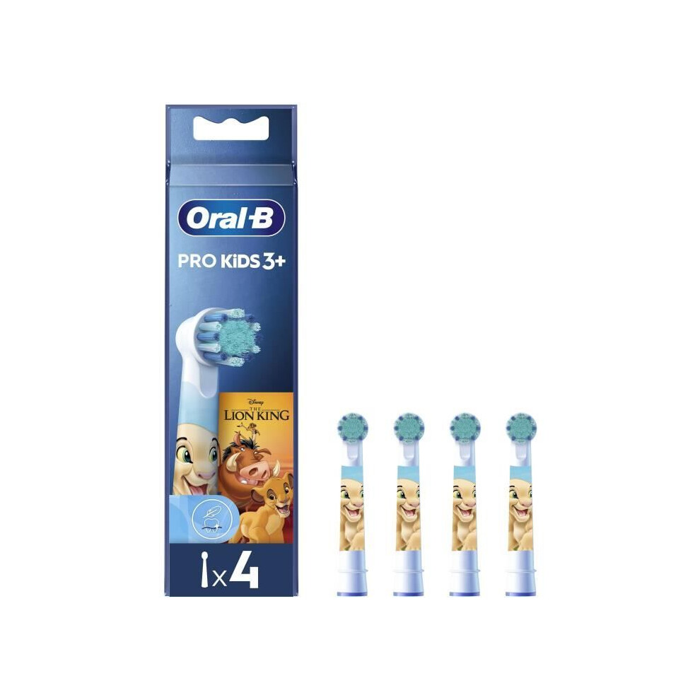 Oral-B Pro Kids Toothbrush Heads Featuring Disney The Lion King, Pack Of 4 Counts