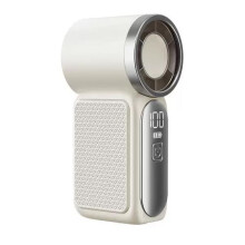 Portable Handheld Fan with Speed Turbo Motor, 6Speed Adjustable, LED Display, USB Rechargeable