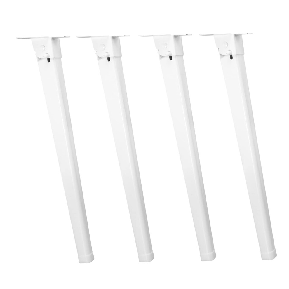 4Pcs Durable Folding Table Legs For Bed Desk Heavy Duty Space Saving Metal Furniture Replacement 9169991237282