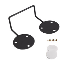 Mattress Retainer Bar with Secure AntiSlip Grip for RV Bed Frame, Easy Install Slide Stopper, Black