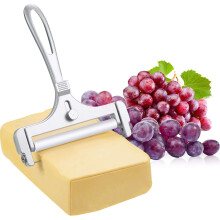 Cheese Slicer Adjustable Wire Stainless Steel Cutter for Soft and SemiHard Cheese 1pcs