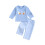 (6-12 Months, Blue) Ρούχα για νήπια 2 τεμάχια秋季服装 1