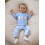 (18-24 Months, Blue) Ρούχα για νήπια 2 τεμάχια秋季服装 5