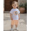 (12-18 Months, White) Σετ ρούχων για 2 τεμάχια 6
