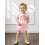 (9-12 Months, Pink) Καλοκαιρινά ρούχα για 3 τεμαχίων 2