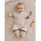 (2-3Y, Beige) Σετ βρεφικών ρούχων ελαστική μέση. 7