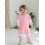(18-24M, Pink) Σετ βρεφικών ρούχων ελαστική μέση. 3