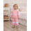(12-18M, Pink) Σετ βρεφικών ρούχων ελαστική μέση. 5