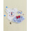 (3-6 Months, Blue) Completo per bambina con fiocco. 7