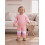 (12-18M, Pink) Σετ βρεφικών ρούχων ελαστική μέση. 7