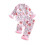 (18-24 Months, Pink) Σετ πιτζάμας για κολοκύθα/φαντάσματα, παντελόνι. 1