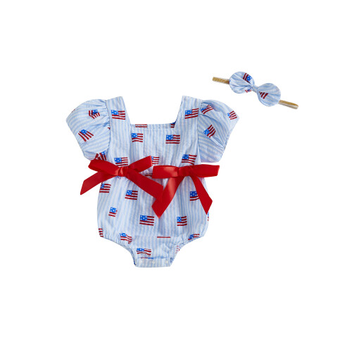(3-6 Months, Blue) Tutine estive per per capelli.