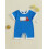 (12-18 Months, Blue) Leaba Samhraidh Buachaillí do Nuabheirthe 7