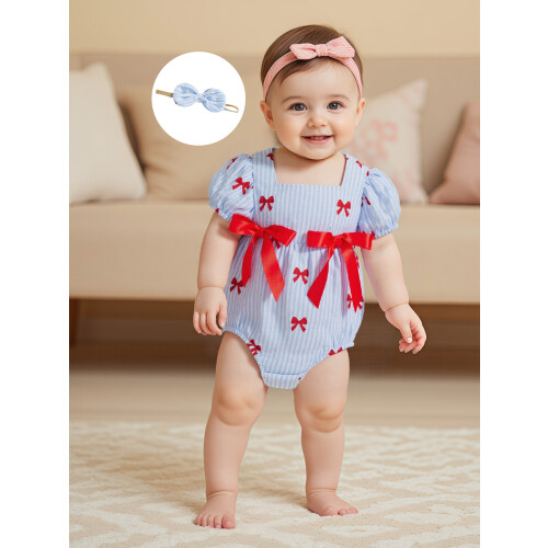 (12-18 Months, Red) Tutine estive per per capelli. 2