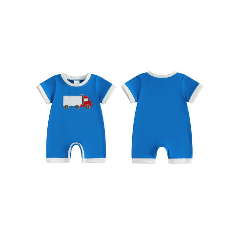 (6-12 Months, Blue) Leaba Samhraidh Buachaillí do Nuabheirthe 1