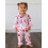 (18-24 Months, Pink) Σετ πιτζάμας για κολοκύθα/φαντάσματα, παντελόνι. 5