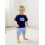 (6-12 Months, Blue) Σετ σορτς για καρό σορτς. 6