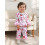 (18-24 Months, Pink) Σετ πιτζάμας για κολοκύθα/φαντάσματα, παντελόνι. 6