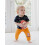 (18-24 Months, Black) 2 τεμάχια καλοκαιρινά για νήπια 4