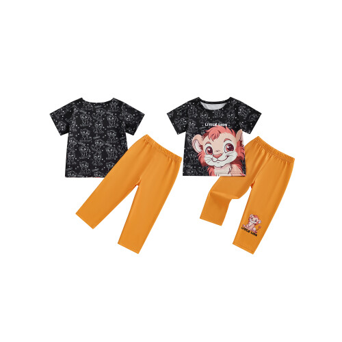 (18-24 Months, Black) 2 τεμάχια καλοκαιρινά για νήπια 1