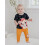 (18-24 Months, Black) 2 τεμάχια καλοκαιρινά για νήπια 6