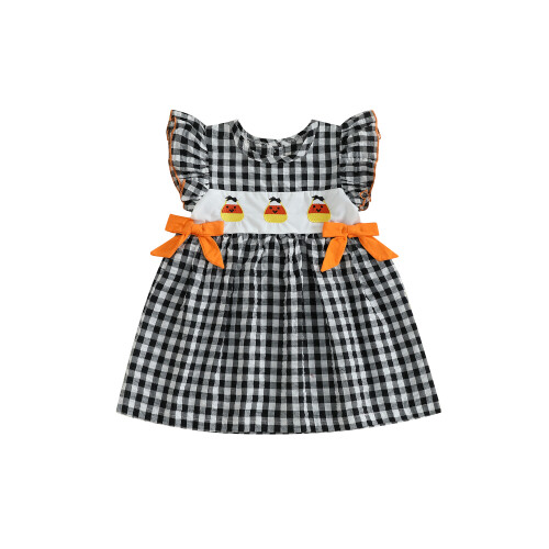(2-3 Years, Black) Vestido de Halloween de otoño.