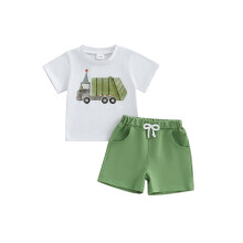 (0-6 Months, Green) Conjunto de 2 para cumpleaños.