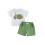(18-24 Months, Green) Σετ 2 τεμαχίων με λάστιχο. 1