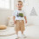 (3-4 Years, Khaki) Σετ 2 τεμαχίων με λάστιχο. 2