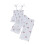 (18-24 Months, White) Καλοκαιρινά ρούχα για 2 τεμαχίων 1